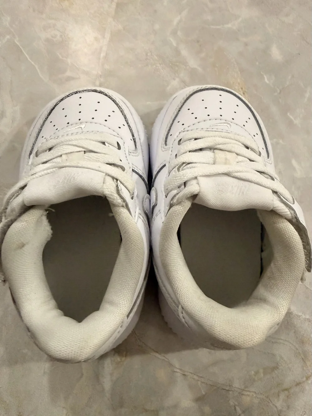 Nike Kids White Low-Top Sneakers